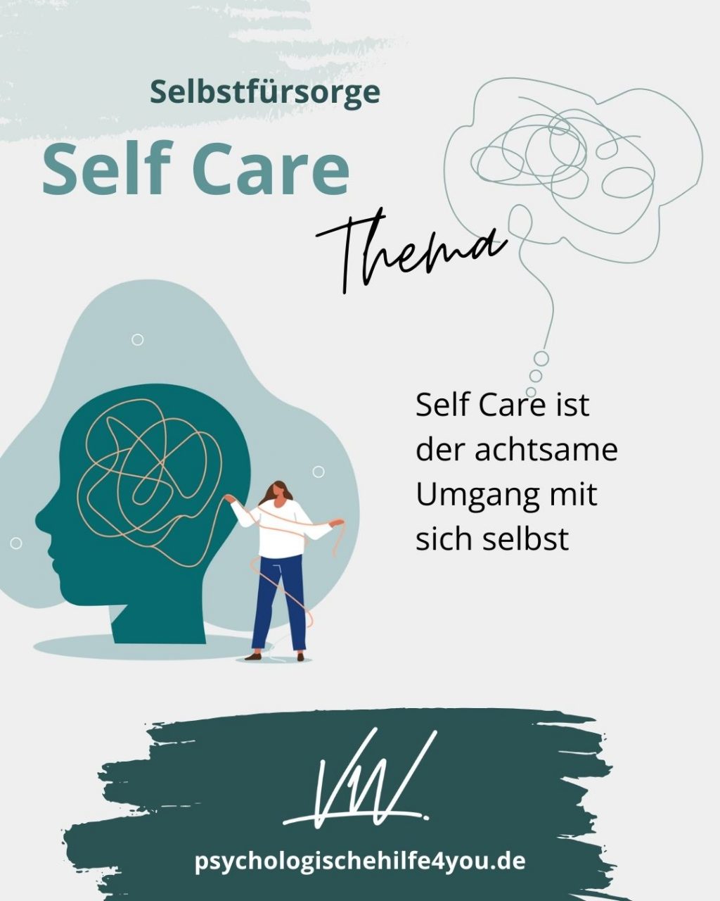 Thema Self Care - Virginia Wintzen - psychologischehilfe4you.de