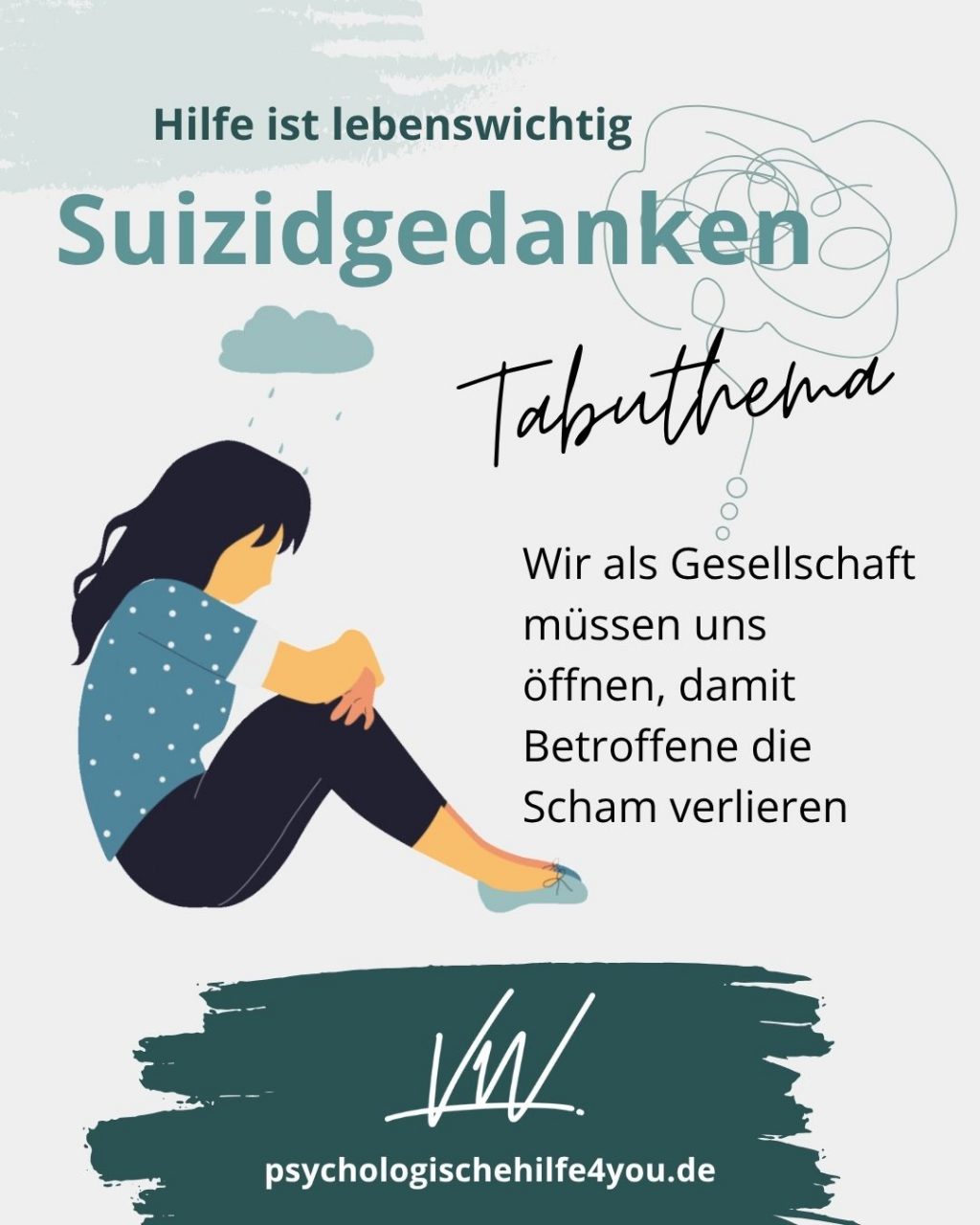 Suizidgedanken - Hilfe ist lebenswichtig - Virginia Wintzen - psychologischehilfe4you.de